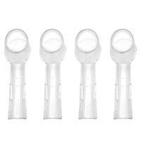 4x wymienne główki do szczoteczki do szczoteczki elektrycznej oral-b Fit Advance Power/Pro Health/Triumph/3D Excel/Vitality precyzyjnym czyszczeniem 4